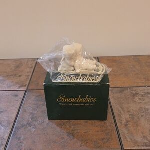 Snowbabies"Two Little Babies On The Go"